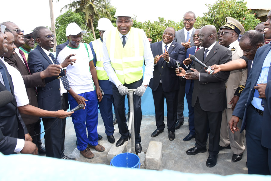 La Direction Général SODECI visite la Direction Assainissement- Mercredi 10 avril 2019