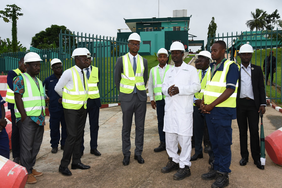 La Direction Général SODECI visite la Direction Assainissement- Mercredi 10 avril 2019