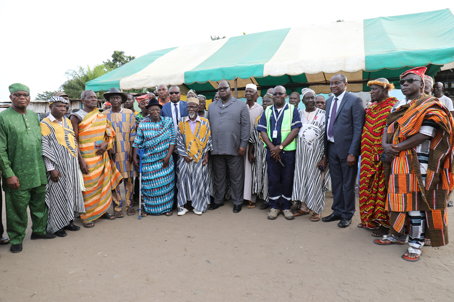 La Direction Général SODECI visite la Direction Assainissement- Mercredi 10 avril 2019