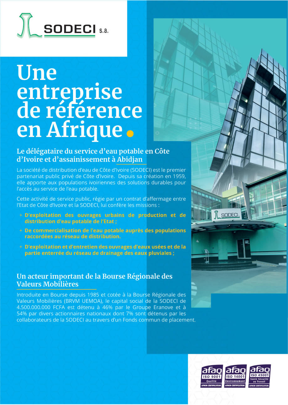 Une entreprise de référence en Afrique