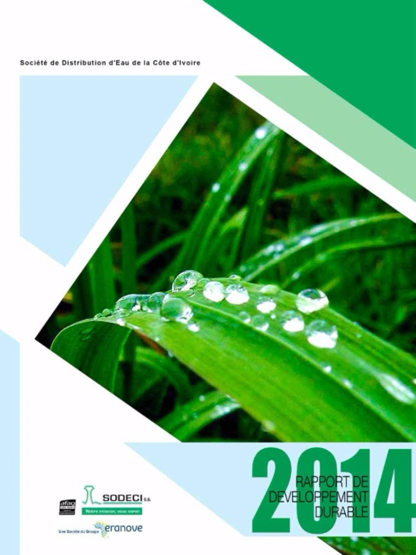 Rapport developpement durable 2014