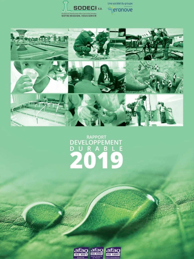 Rapport developpement durable 2019